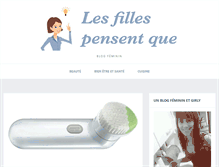 Tablet Screenshot of lesfillespensentque.net